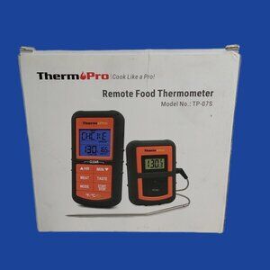 Therm Pro Remote Food BBQ Meat Thermometer - Model TP-07S New